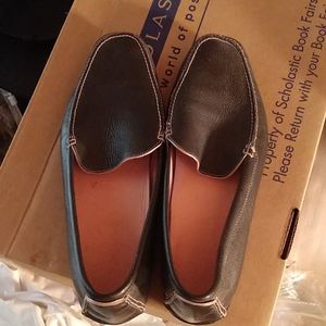 Brown Cole Haan driving mocs